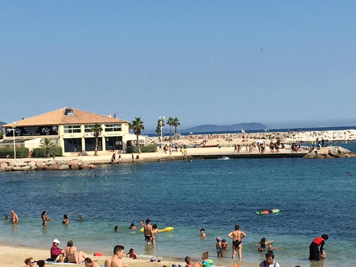 Goeland 3, Climatise, Wifi, Balcons Petite Vue Mer Laterale Au 3 Eme Etage Sans Ascenseur تولون المظهر الخارجي الصورة